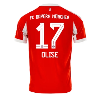 Billige Fotballdrakt Bayern Munich Michael Olise #17 Replika Hjemmedrakt 2025-26 Kortermet